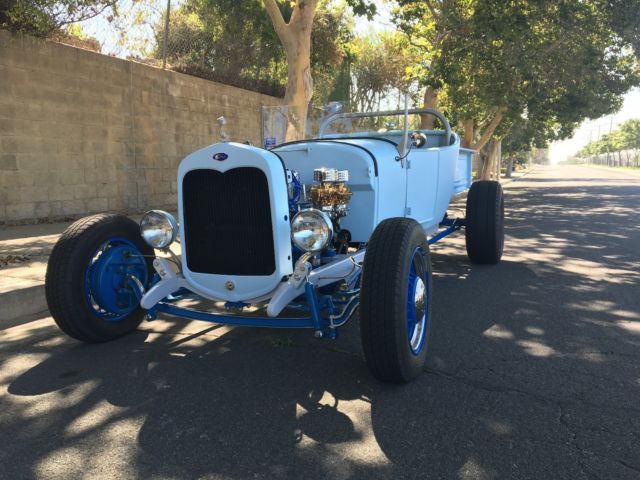 1927 Sky Blue Flat Ford Model T Pickup