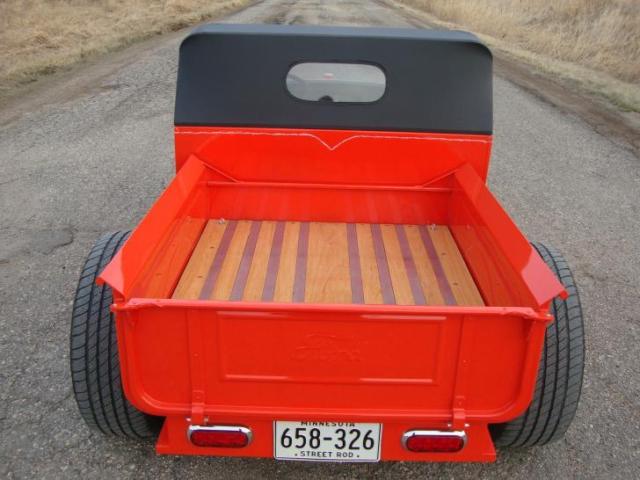1929 Orange Ford Model A Standard Cab Pickup