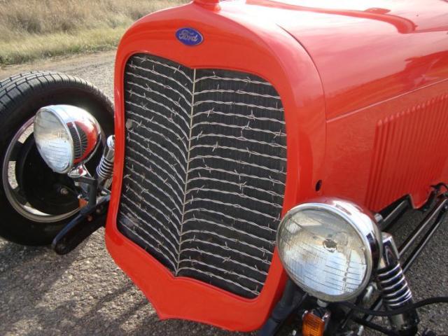 1929 Orange Ford Model A Standard Cab Pickup
