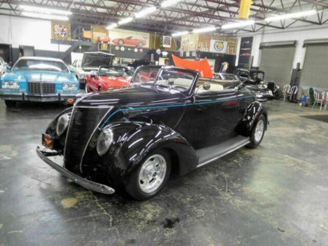 1937 Black Ford ROADSTER Convertible