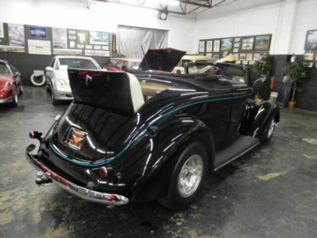 1937 Black Ford ROADSTER Convertible