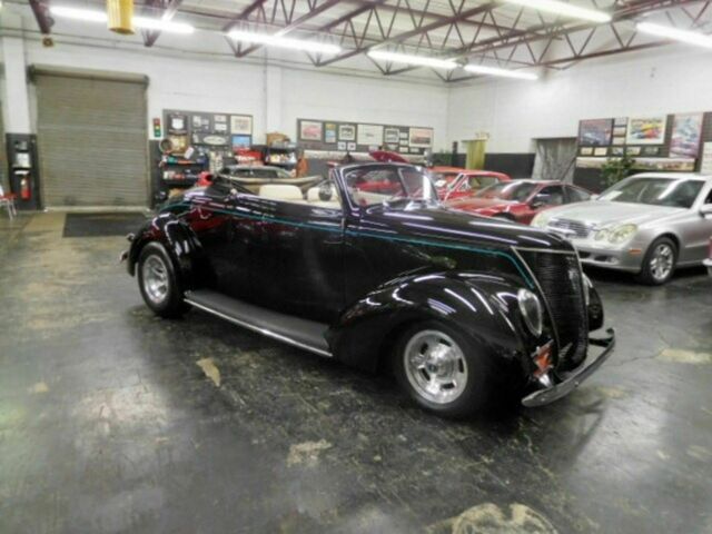 1937 Black Ford ROADSTER Convertible