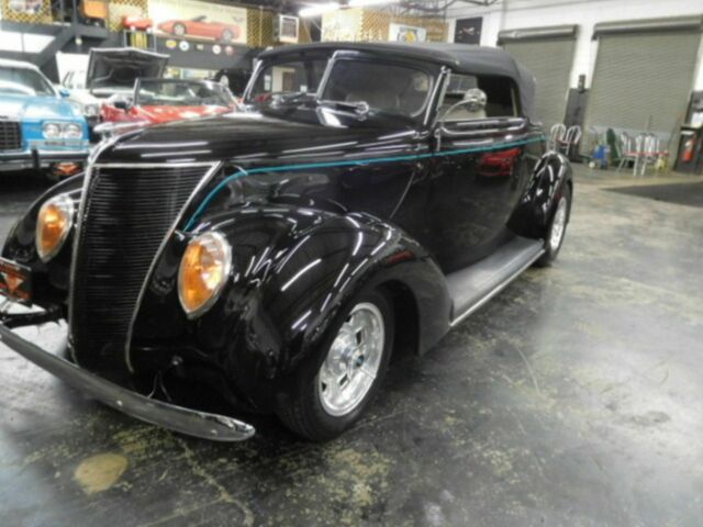 1937 Black Ford ROADSTER Convertible