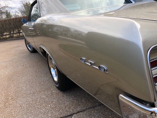 1967 Gold Pontiac GTO Coupe