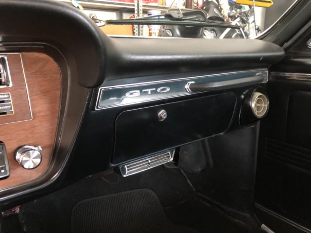 1967 Gold Pontiac GTO Coupe