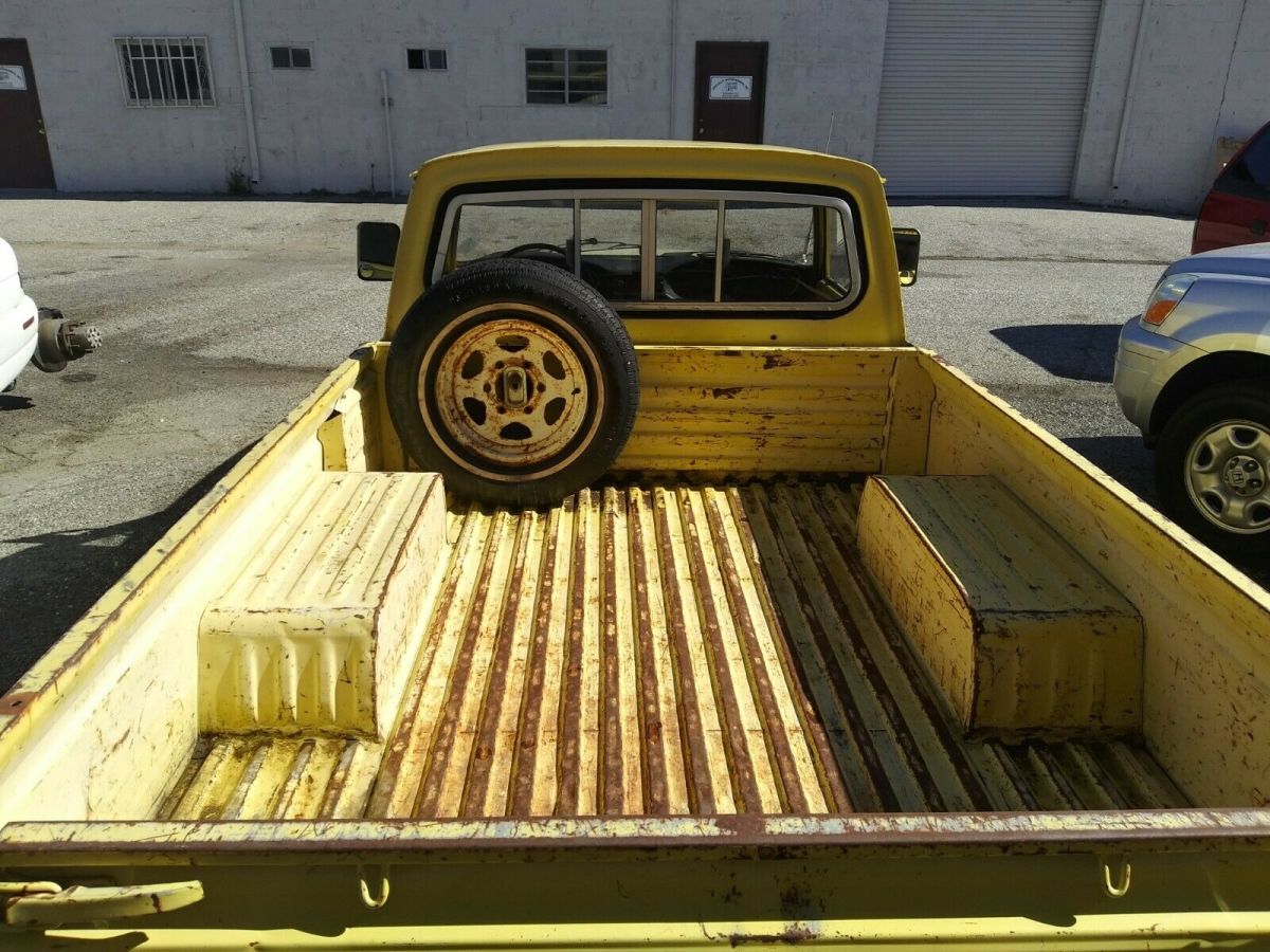 1980 Yellow Chevrolet Other Pickups Standard Cab Pickup