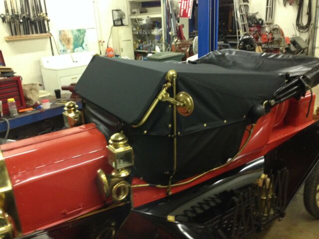 1911 Red Ford Model T openrunabout