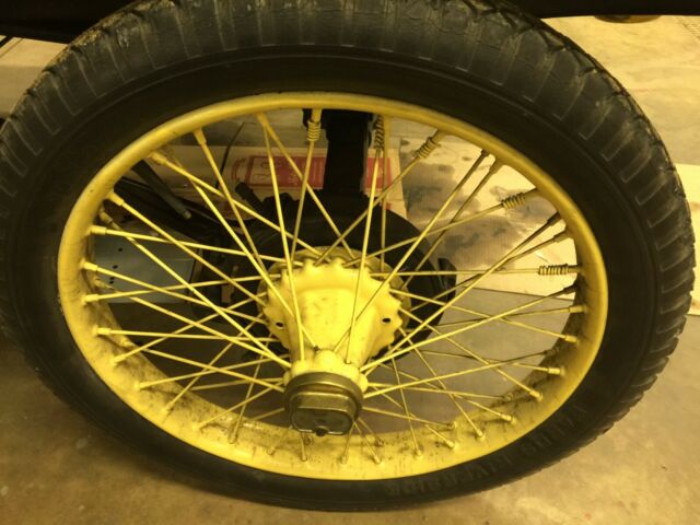 1911 Red Ford Model T openrunabout