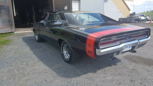 1969 Black Dodge Charger Coupe