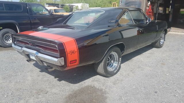 1969 Black Dodge Charger Coupe