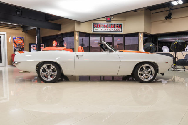1969 White Chevrolet Camaro Convertible