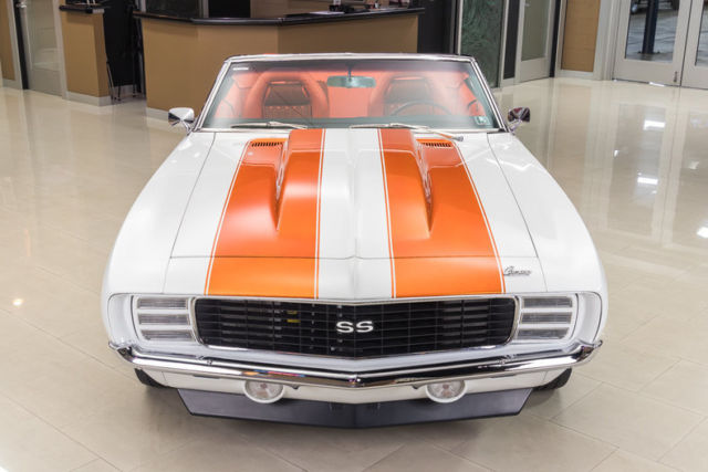 1969 White Chevrolet Camaro Convertible