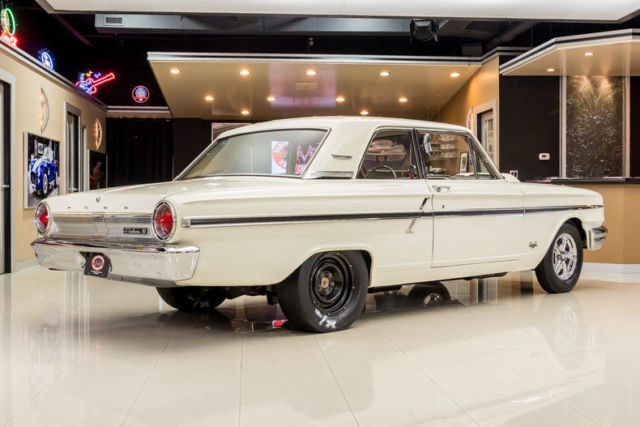 1964 White Ford Fairlane Coupe