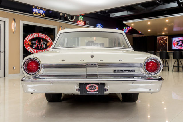 1964 White Ford Fairlane Coupe