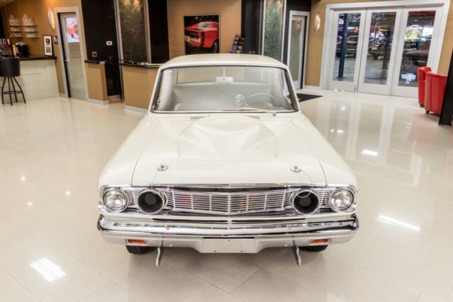 1964 White Ford Fairlane Coupe