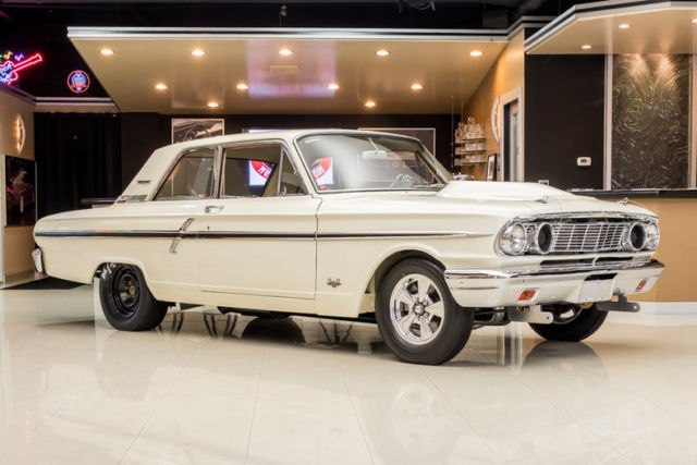 1964 White Ford Fairlane Coupe