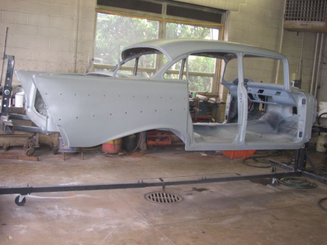 1957 Turquoise/Ivory Chevrolet Bel Air/150/210 Sedan