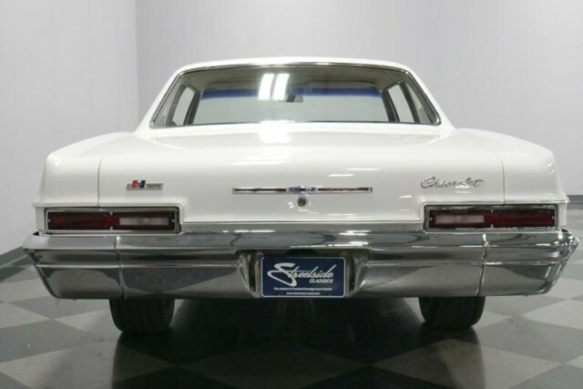1966 White Chevrolet Bel Air/150/210 Coupe