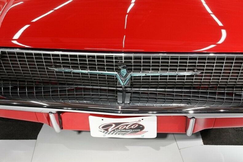 1966 Red Ford Thunderbird Convertible