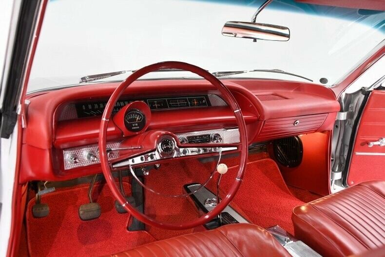 1963 Silver Chevrolet Impala Hardtop