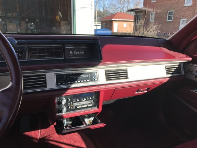 1988 Red Oldsmobile Eighty-Eight Coupe