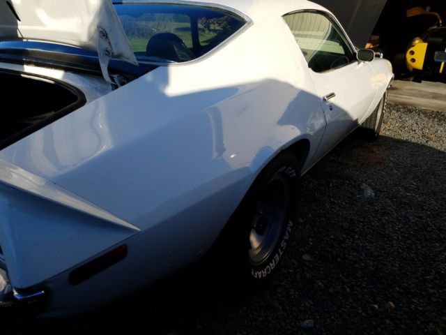 1972 White Chevrolet Camaro 2 Door