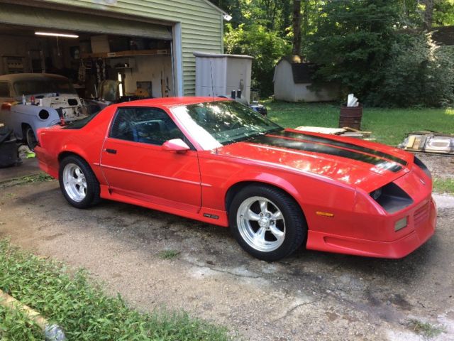 1992 Red Chevrolet Camaro Coupe