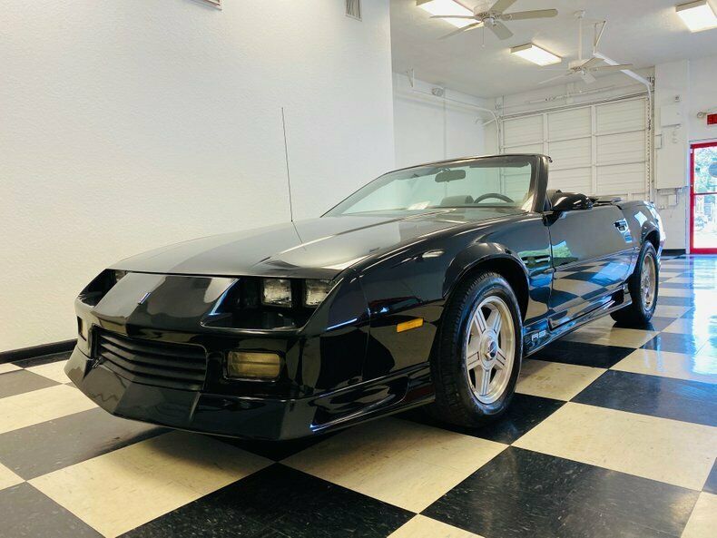 1992 Black Chevrolet Camaro Convertible