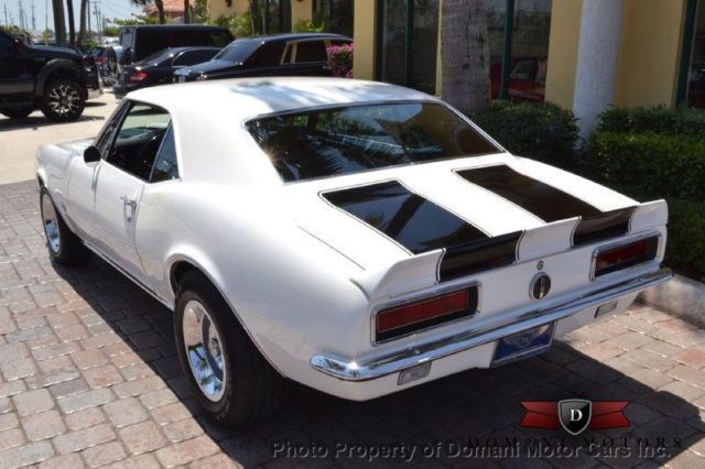 1967 White Chevrolet Camaro