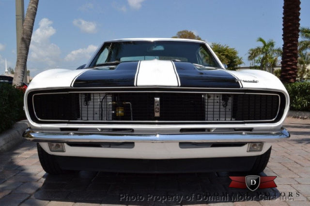 1967 White Chevrolet Camaro