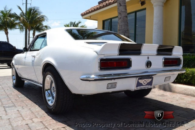 1967 White Chevrolet Camaro