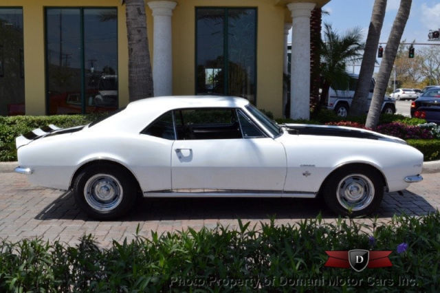1967 White Chevrolet Camaro