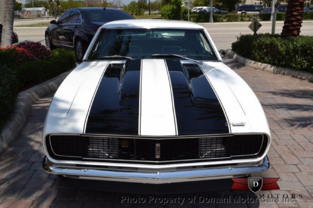 1967 White Chevrolet Camaro