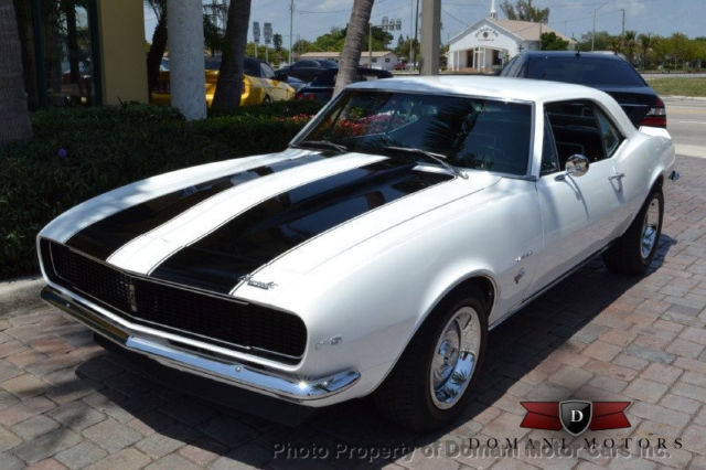 1967 White Chevrolet Camaro