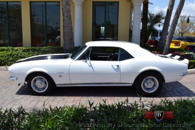 1967 White Chevrolet Camaro