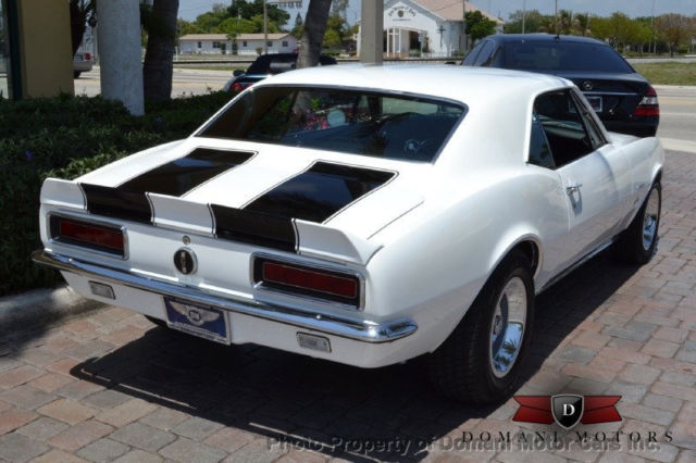 1967 White Chevrolet Camaro