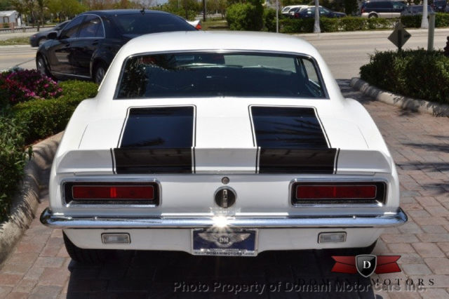 1967 White Chevrolet Camaro