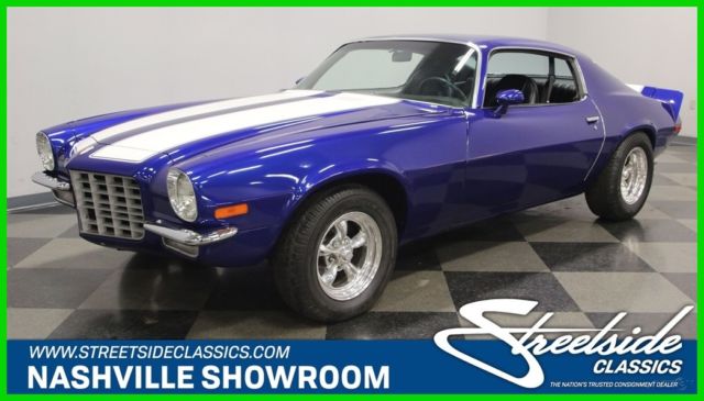 1973 Blue Chevrolet Camaro