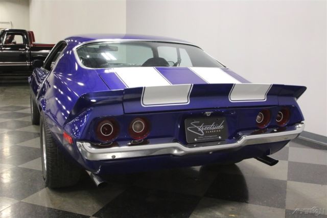 1973 Blue Chevrolet Camaro