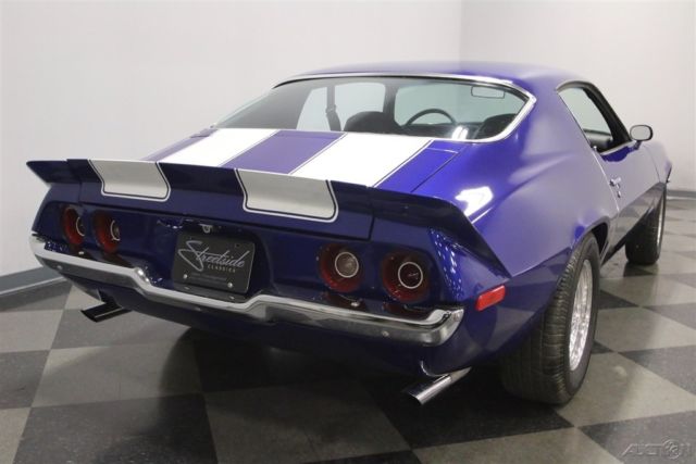 1973 Blue Chevrolet Camaro