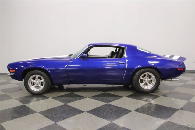 1973 Blue Chevrolet Camaro