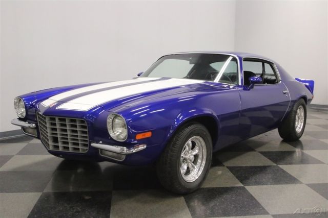 1973 Blue Chevrolet Camaro