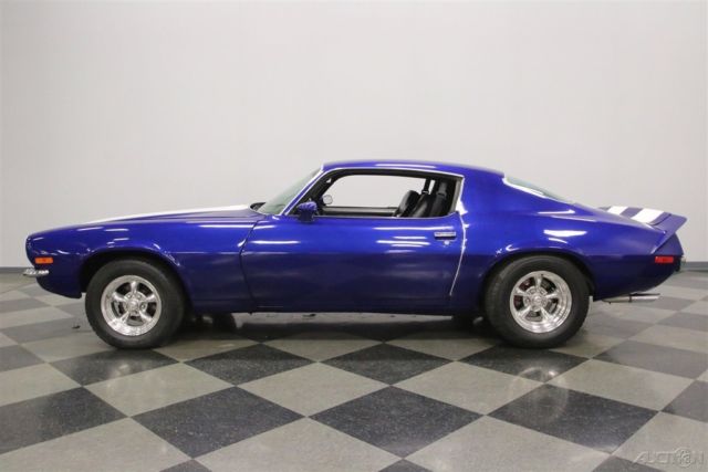 1973 Blue Chevrolet Camaro