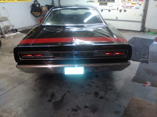 1969 Black Dodge Coronet Coupe