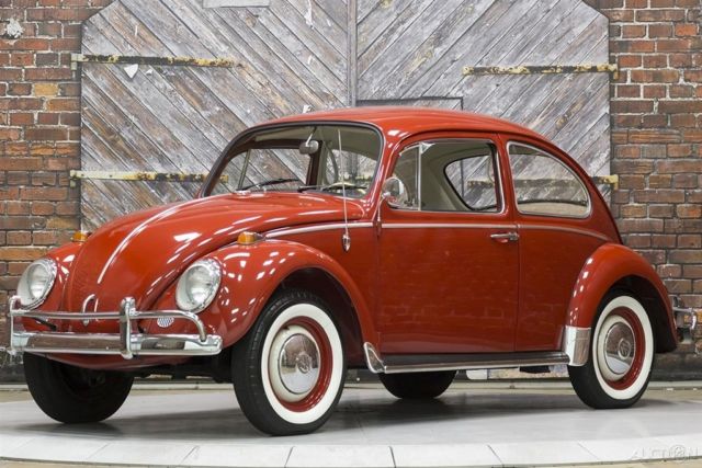 1966 Red Volkswagen Beetle - Classic Coupe