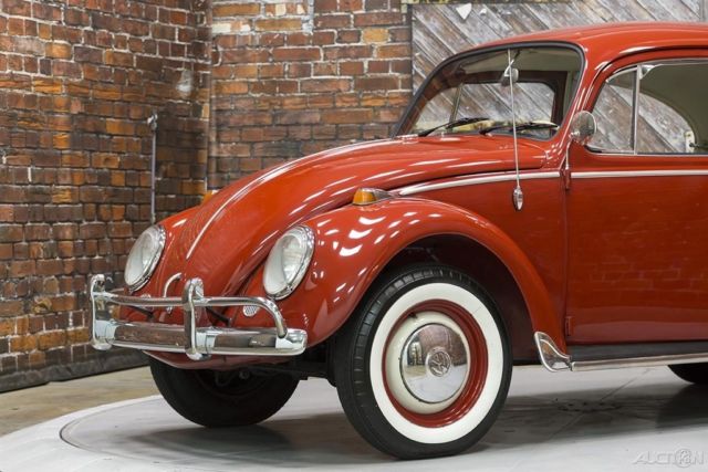 1966 Red Volkswagen Beetle - Classic Coupe