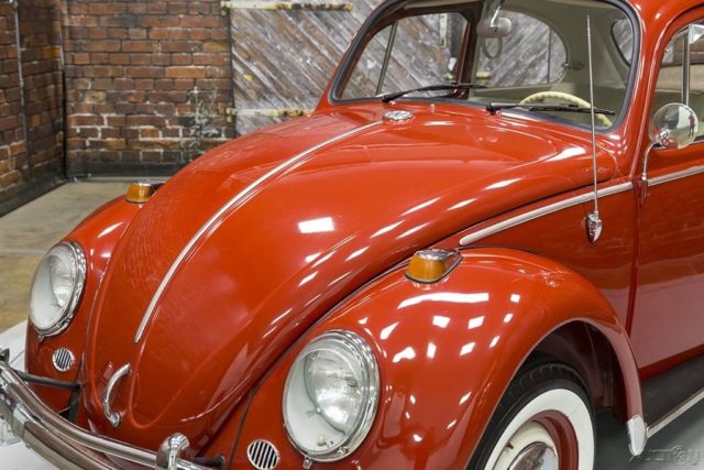 1966 Red Volkswagen Beetle - Classic Coupe