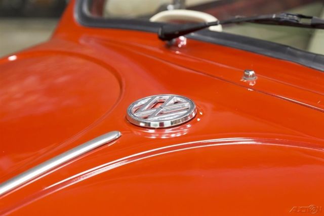 1966 Red Volkswagen Beetle - Classic Coupe