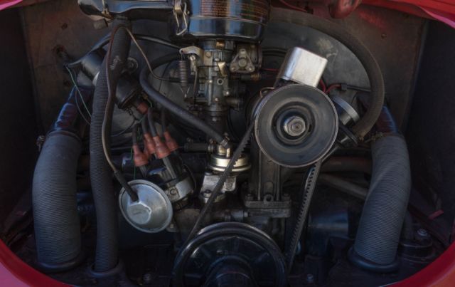 1966 Red Volkswagen Beetle - Classic Coupe