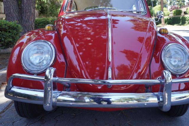 1966 Red Volkswagen Beetle - Classic Coupe
